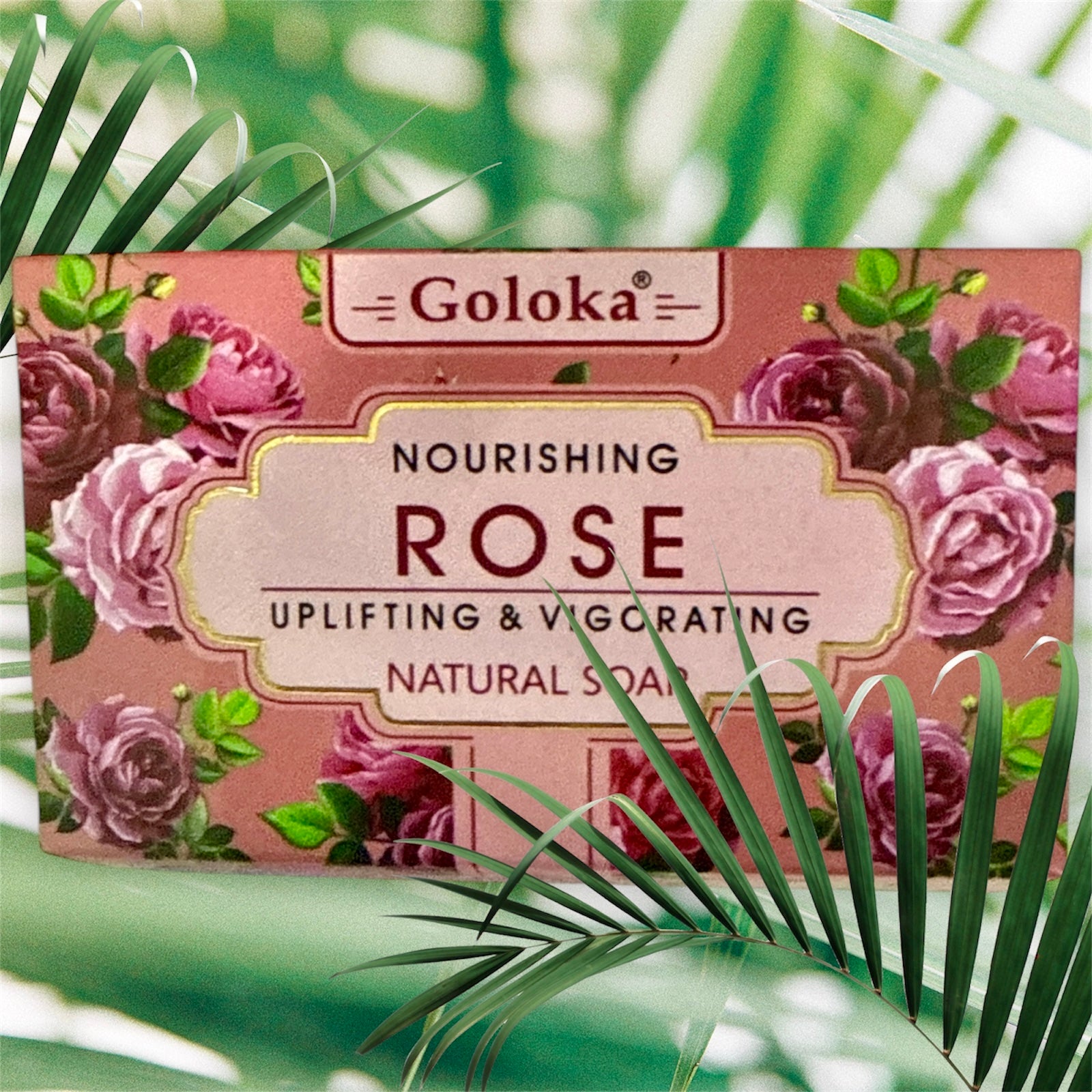 Rose soap.