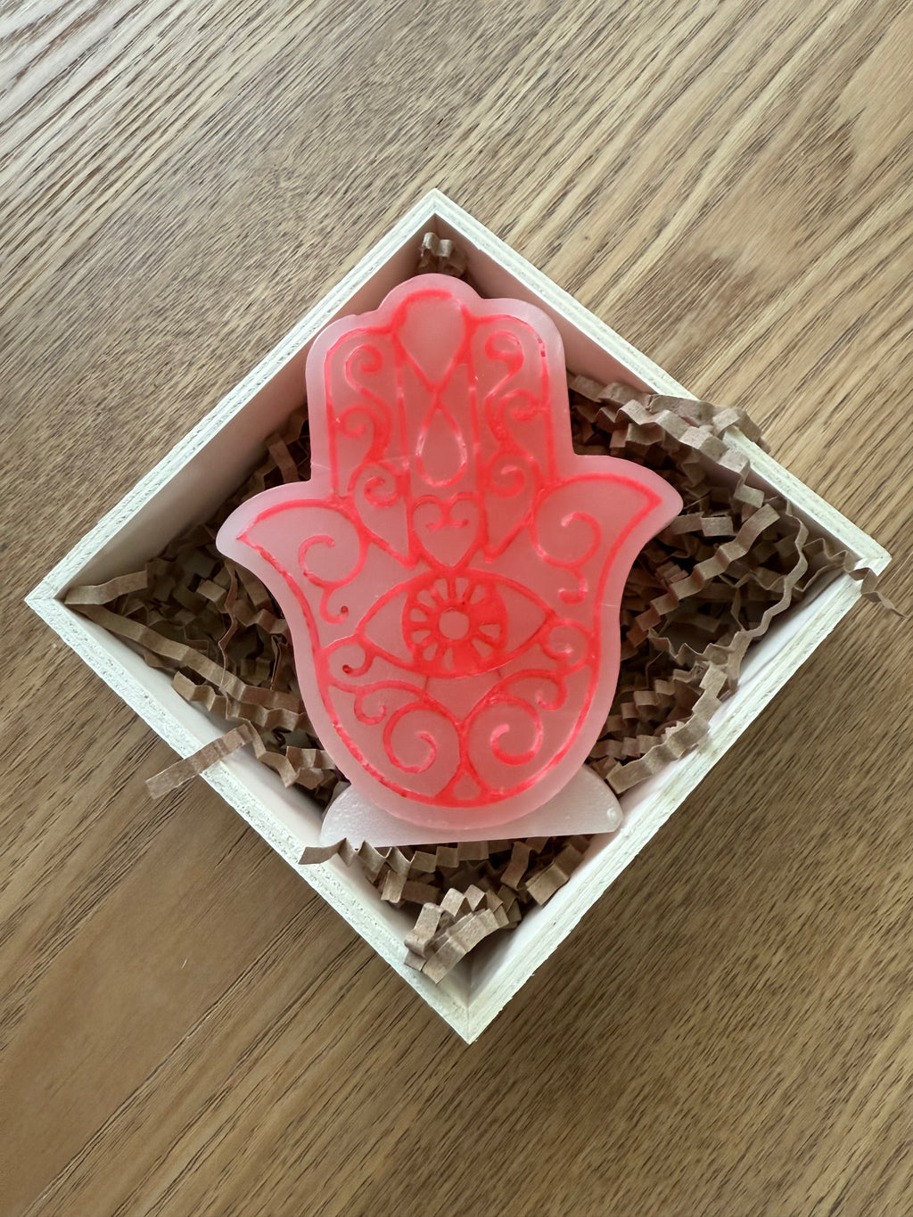 Vela de mano Hamsa