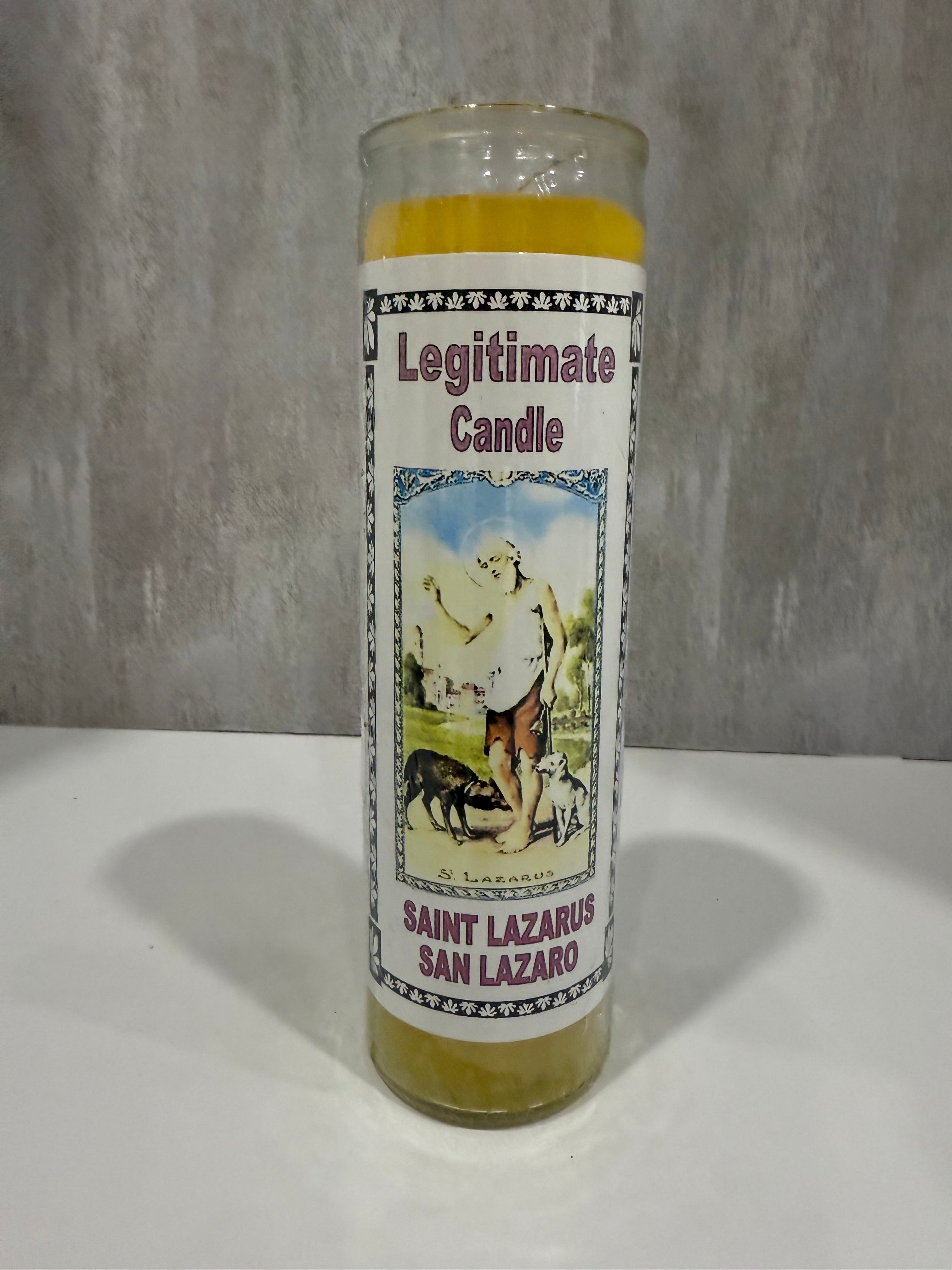 San lazaro candle